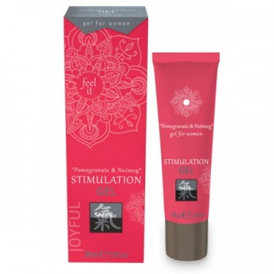 Возбуждающий гель для двоих Shiatsu с гранатом и мускатом 30 мл Возбуждающий гель для двоих Shiatsu с гранатом и мускатом 30 мл