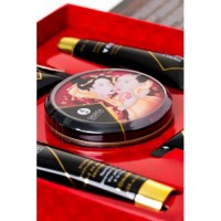 Эротический набор Shunga Geisha's Secret, клубника и шампанское
