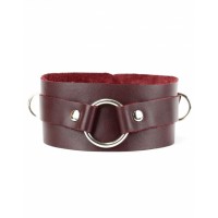 Ошейник классика бордо Ошейник классика бордо