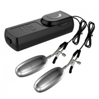 Зажимы на соски с вибрацией Flirt Зажимы на соски с вибрацией Flirt