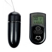 Виброяйцо Pretty Love с пультом дистанционного управления черное