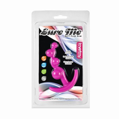Анальный стимулятор розовый LURE ME