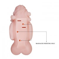 Мастурбатор девушка с вагиной и анусом с вибрацией Мастурбатор девушка с вагиной и анусом с вибрацией