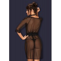 Черный пеньюар LUCITA S/M
