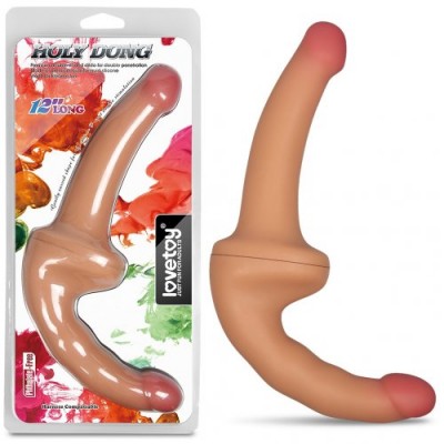 Двусторонний фаллоимитатор Holy Dong 30 см