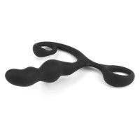 Массажер простаты Ultimate Silicone P-spot Teaser черный
