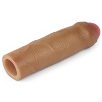 Удлиняющая насадка на пенис Revolutionary Silicone Nature Extender Uncircumcised мулат + 4 см Удлиняющая насадка на пенис Revolutionary Silicone Nature Extender Uncircumcised мулат + 4 см