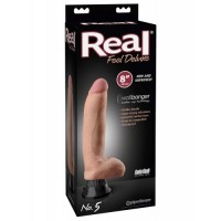 Фаллоимитатор с вибрацией Real Feel Deluxe No.5 20 см