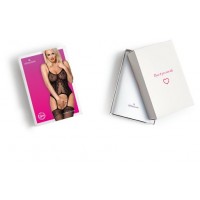 Черный боди-комбинезон F224 S/L Черный боди-комбинезон F224 S/L