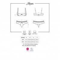 Комплект белья с кружевом Miamor S/M Комплект белья с кружевом Miamor S/M