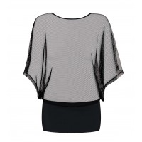 Черное платье в стиле панк и стринги L/XL