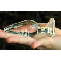 Пробка анальная из стекла 10,5 см Пробка анальная из стекла 10,5 см