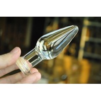 Пробка анальная из стекла 10,5 см Пробка анальная из стекла 10,5 см