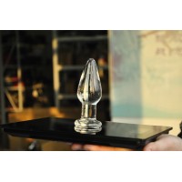 Пробка анальная из стекла 10,5 см Пробка анальная из стекла 10,5 см