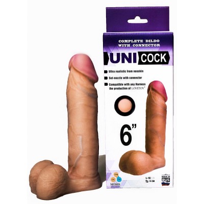 Насадка для страпона UNICOCK 6"d