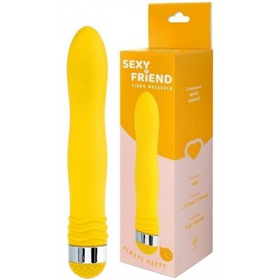 Многофункциональный вибратор Sexy Friend желтый