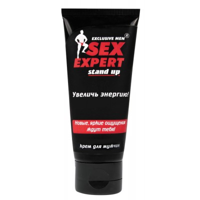 КРЕМ STAND UP для мужчин серии Sex Expert 40 г
