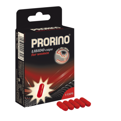Биологически активная добавка к пище Ero black line PRORINO Libido Caps 5 капсул