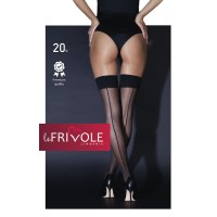 Чулки черные со стрелками (Sense) S/M