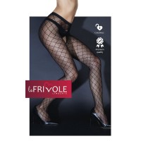 Колготки с доступом рисунок сетка  (Le Frivole) (S/M)