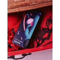 Нагреваемый вибратор кролик Gemini цвет морская волна Нагреваемый вибратор кролик Gemini цвет морская волна