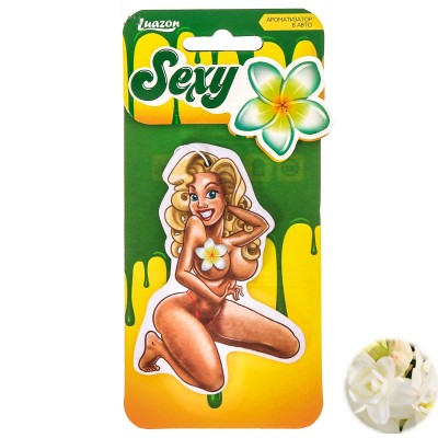 Ароматизатор бумажный "Цветочек", Sex