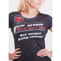 Футболка женская Агент Sex M Футболка женская Агент Sex M
