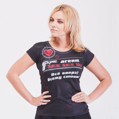 Футболка женская Агент Sex M Футболка женская Агент Sex M