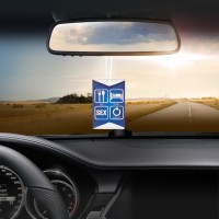 Ароматизатор в авто бумажный SEXDRIVE "На повторе", океан