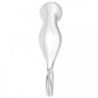 Aнальная втулка из прозрачного стекла Glass Romance 11 см