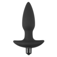 Анальная пробка с вибрацией Silicone Fantasy Anal Plug