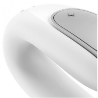 Смарт-стимулятор для пар Satisfyer Double Fun белый