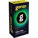 Презервативы Ganzo Ultra thin ультратонкие 12 шт Презервативы Ganzo Ultra thin ультратонкие 12 шт