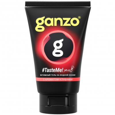 Интимный гель Ganzo Taste Me с ароматом клубники 100 мл