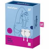 Набор менструальных чаш Satisfyer Feel Good прозрачный