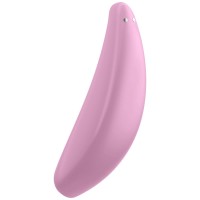 Вакуумный смарт-стимулятор клитора с вибрацией Satisfyer Curvy 3+ розовый