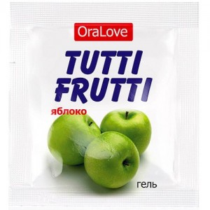 Оральный гель Tutti-Frutti яблоко 4 гр