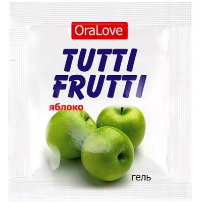 Оральный гель Tutti-Frutti яблоко 4 гр