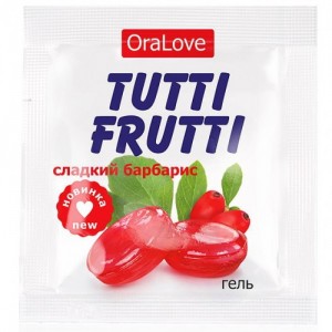 Оральный гель Tutti-Frutti сладкий барбарис 4 гр