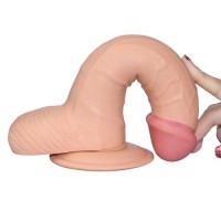 Фаллоимитатор реалистичный на присоске The Ultra Soft Dude 20 см