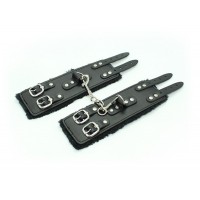 Черные поножи БДСМ Черные поножи БДСМ