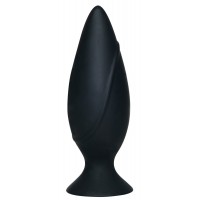 Анальная черная втулка SMILE Butt Plug POINTER LARGE