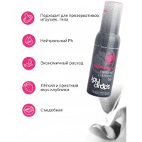 Смазка на водной основе JoyDrops со вкусом клубники 100 мл
