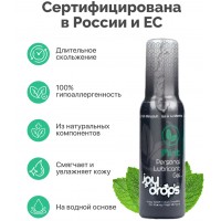 Смазка на водной основе JoyDrops со вкусом мяты 100 мл