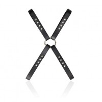 Крестообразная мужская сбруя с браслетами Крестообразная мужская сбруя с браслетами