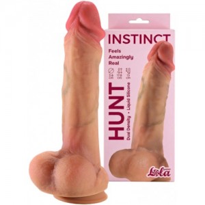 Реалистичный фаллоимитатор на присоске Instinct Hunt 18 см