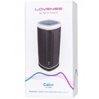 Смарт-мастурбатор с вибрацией и функцией нагрева Lovense Calor