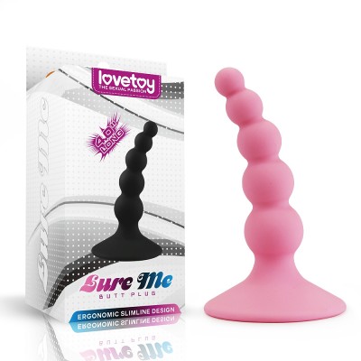 Анальная ёлочка розовая Lure me
