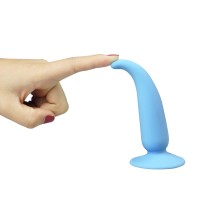 Анальная пробка голубая  Lure Me