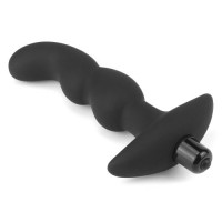 Анальный вибро-массажер Silicone Fantasy Pull Plug